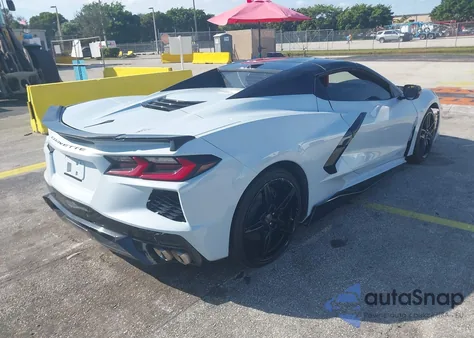 2022 Chevrolet Corvette Stingray Rwd 1Lt из США, поврежденный, VIN 1G1YA3D48N5116323